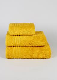 Golden Egyptian Cotton Towel - Pack of 3 | Home Décor | Waseeh Pakistan
