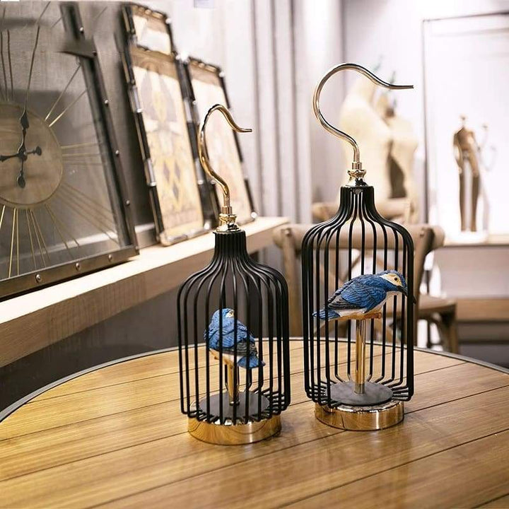 Golden Metal Birdcage Decor | Home Décor | Waseeh Pakistan