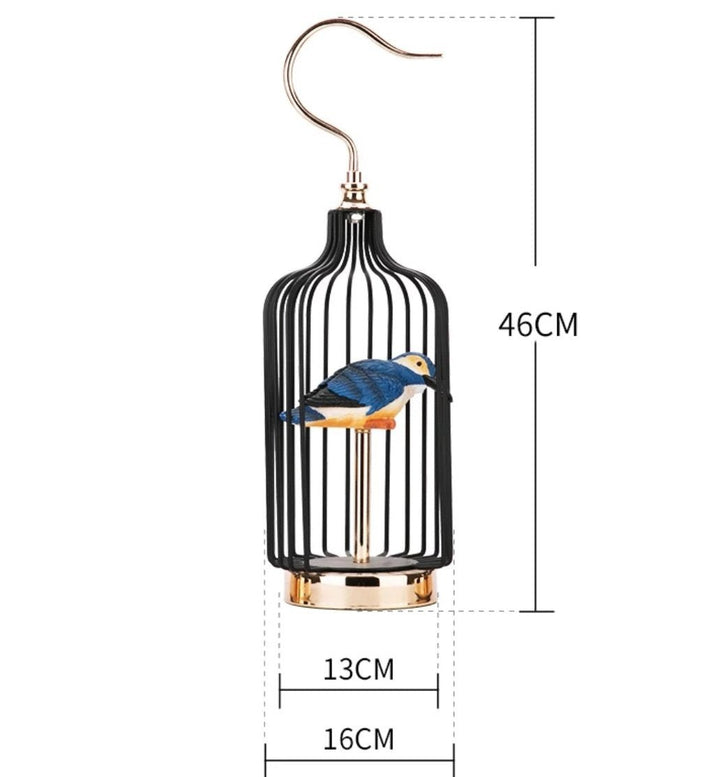 Golden Metal Birdcage Decor | Home Décor | Waseeh Pakistan