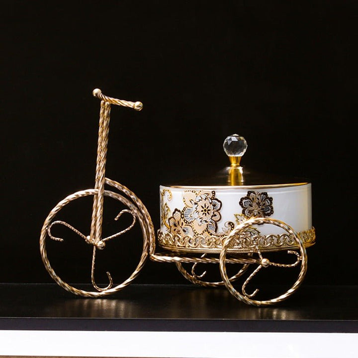 Golden Metal Cycle Decor | Home Décor | Waseeh Pakistan