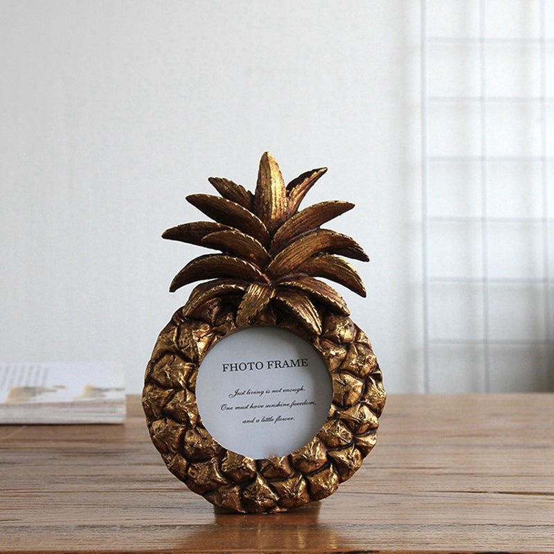 Golden Pineapple Photo Frame | Home Décor | Waseeh Pakistan