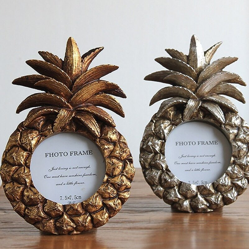Golden Pineapple Photo Frame | Home Décor | Waseeh Pakistan