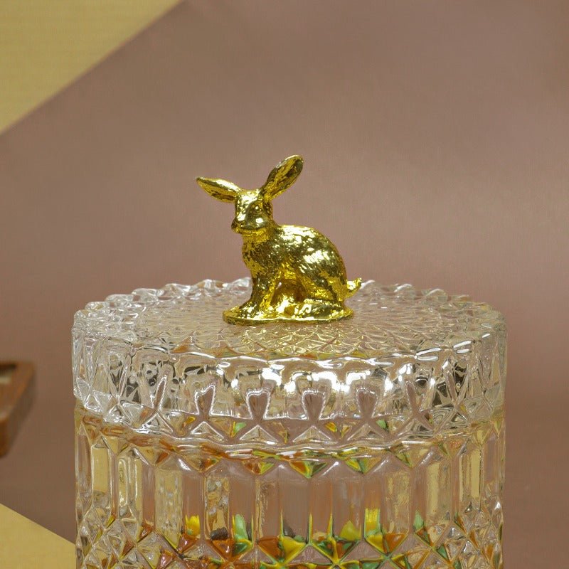 Golden Stag Candy Jar | Home Décor | Waseeh Pakistan