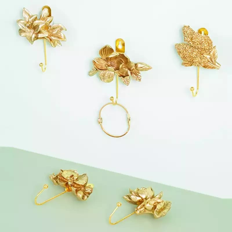Goldy Flower Wall Hook | Home Décor | Waseeh Pakistan