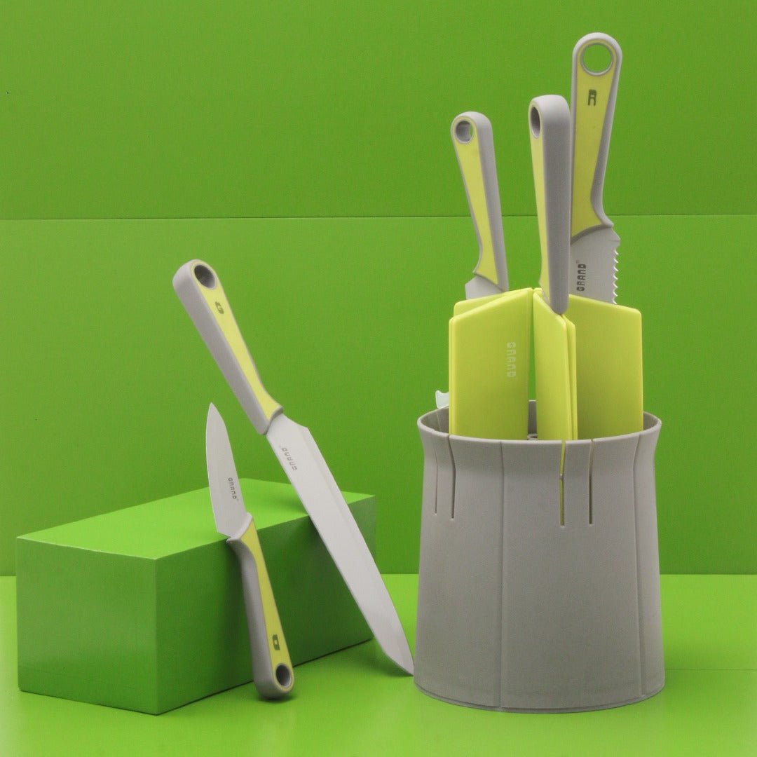 Grand Knife Set (5 pcs) | kitchen item | Waseeh Pakistan