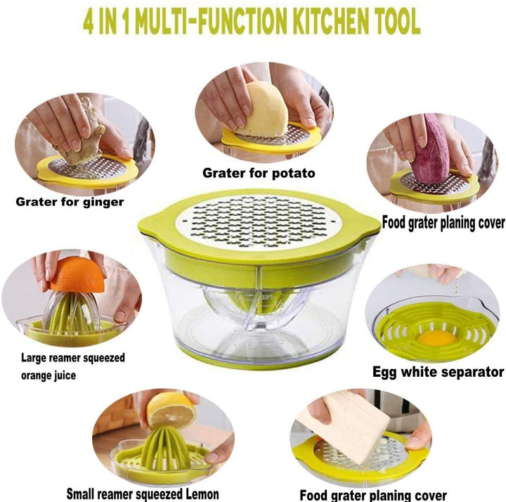 Grater Slice Extraction with Built-in Measuring Cup | kitchen item | Waseeh Pakistan