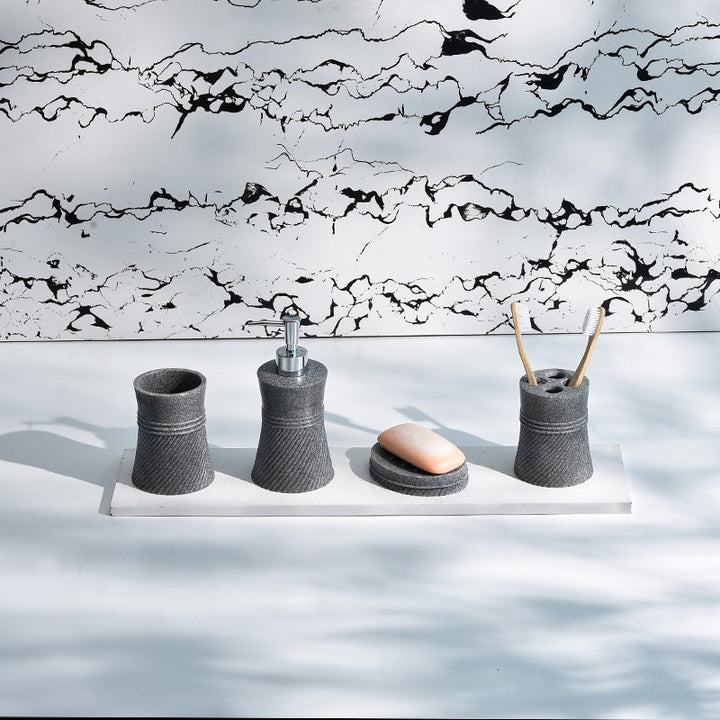 Grey Royence Bathroom Set | Home Décor | Waseeh Pakistan