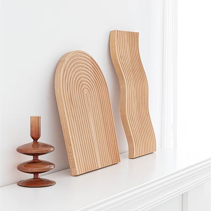 Groove In Wooden Kitchen Serving Home Decor Tray | Not Sale FB | Waseeh Pakistan