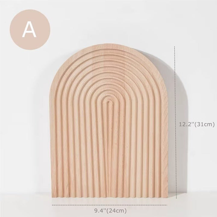 Groove In Wooden Kitchen Serving Home Decor Tray | Not Sale FB | Waseeh Pakistan