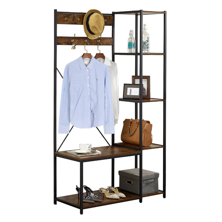Grotesque Living Bedroom Shoe Coat Hang Storage Organizer Rack Decor | Furniture | Waseeh Pakistan