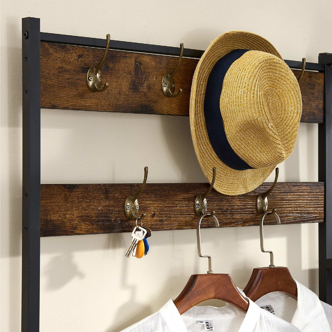 Grotesque Living Bedroom Shoe Coat Hang Storage Organizer Rack Decor | Furniture | Waseeh Pakistan