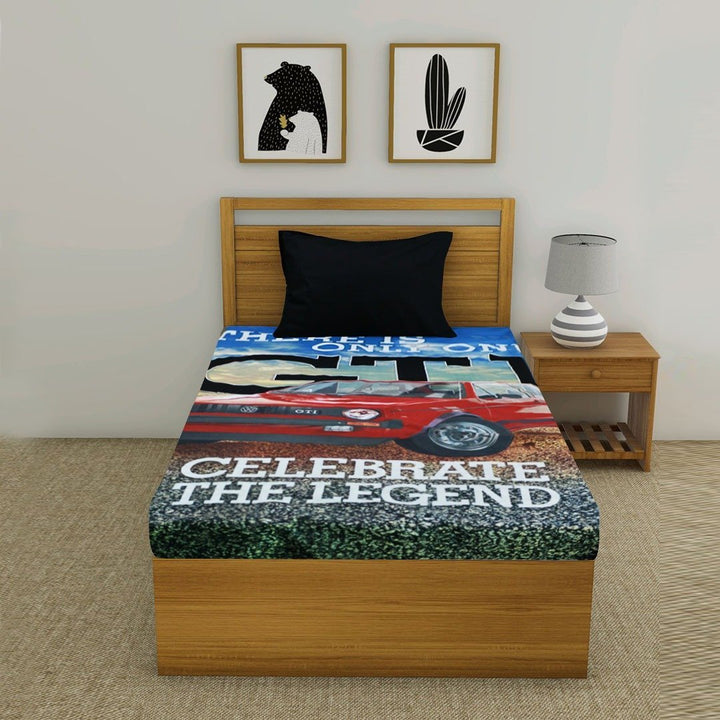 GTI Car Bedsheet | Home Décor | Waseeh Pakistan