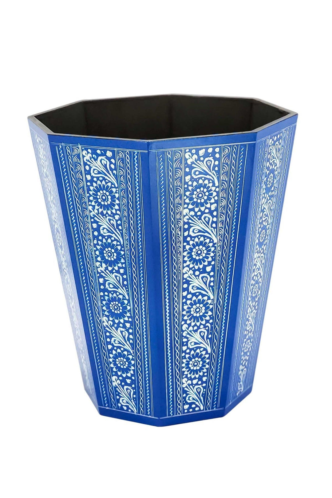 Hand Crafted Naqshi Dust Bin | Wooden Handy Crafts | Waseeh Pakistan