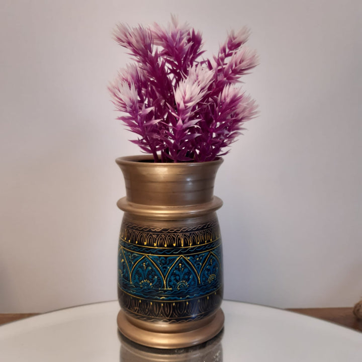 Hand Crafted Naqshi Flower Holder | Wooden Handy Crafts | Waseeh Pakistan