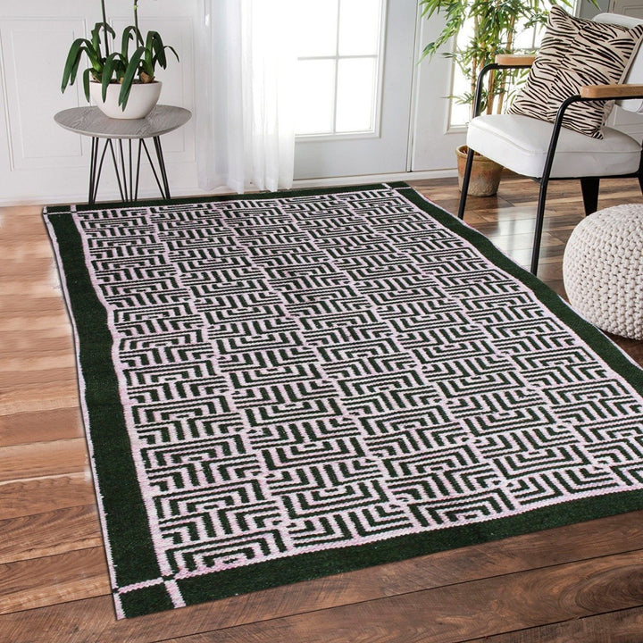 Hand-woven Woolen Rug - Double Seam - 2.5&