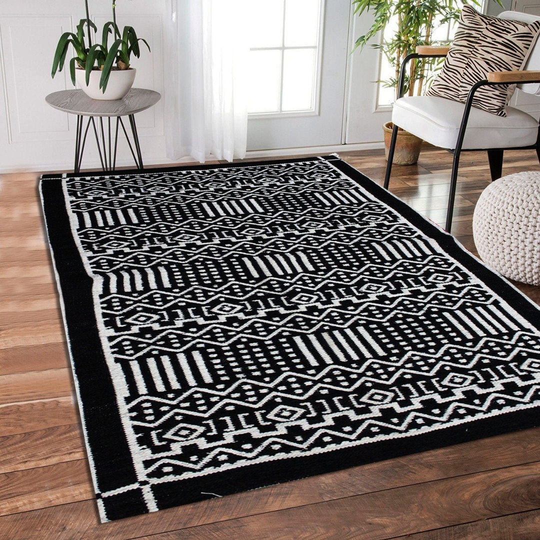 Hand-woven Woolen Rug - Double Seam - 2.5&