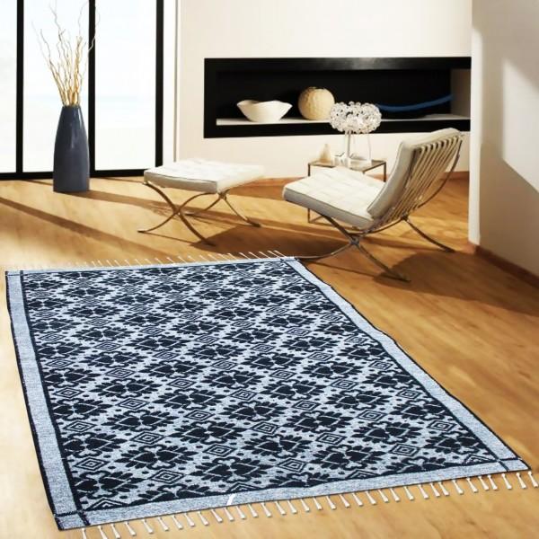 Hand-woven Woolen Rug -fm-gkr13 | Home Décor | Waseeh Pakistan