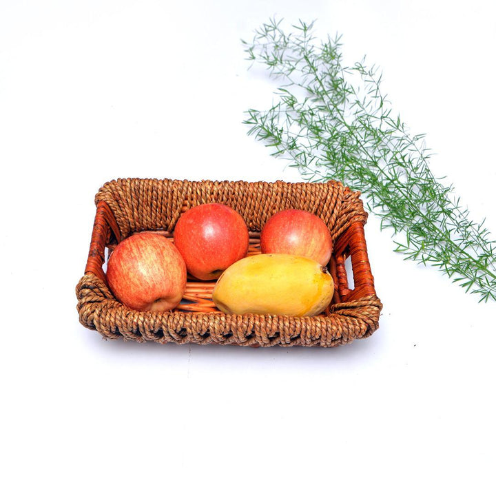 Handmade Wicker Basket (Square Shaped 3 pcs) | kitchen item | Waseeh Pakistan