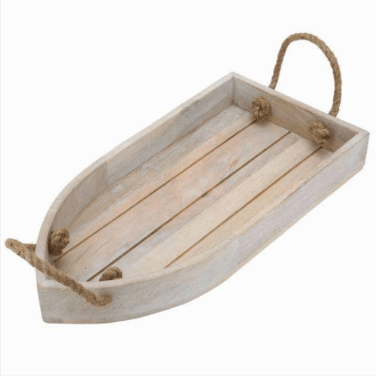 Hang In Boat Solid Wood Kitchen Serving Tray - Special | kitchen item | Waseeh Pakistan