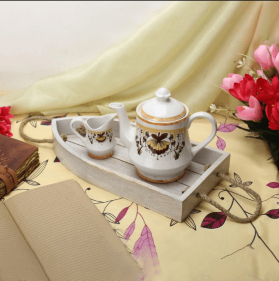 Hang In Boat Solid Wood Kitchen Serving Tray - Special | kitchen item | Waseeh Pakistan