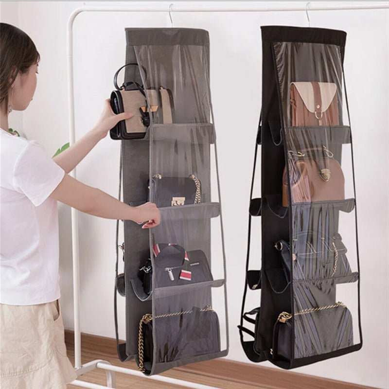 Hanging Purse Organizer (8 Compartments) | Mix &amp; Match | Waseeh Pakistan