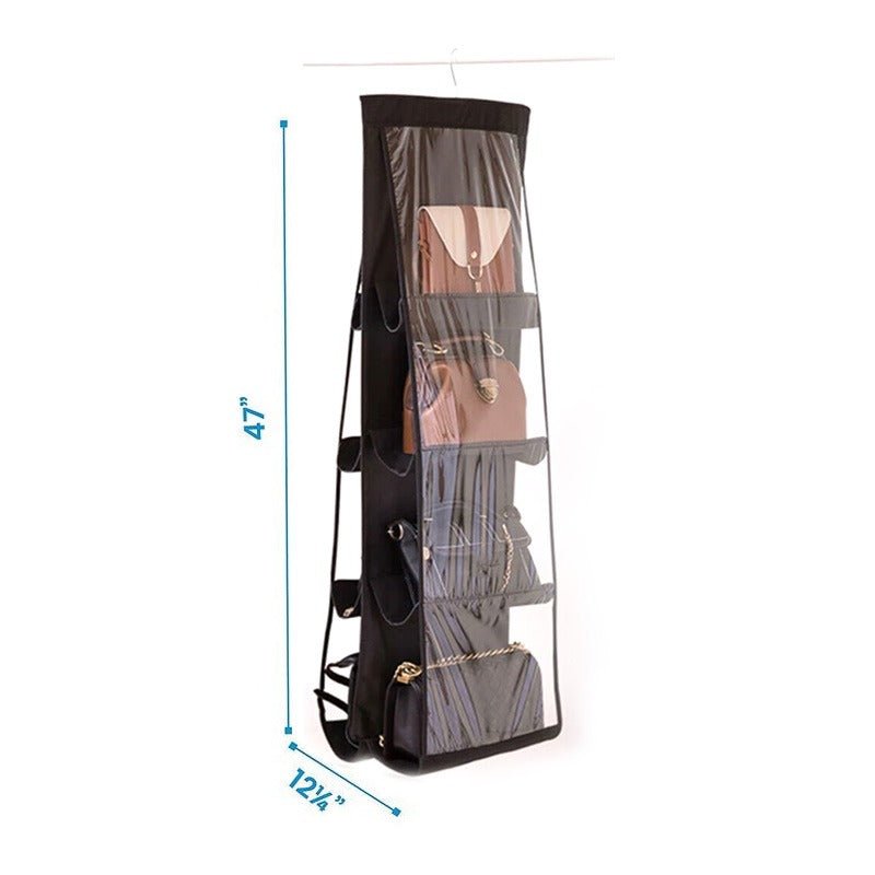 Hanging Purse Organizer (8 Compartments) | Mix &amp; Match | Waseeh Pakistan