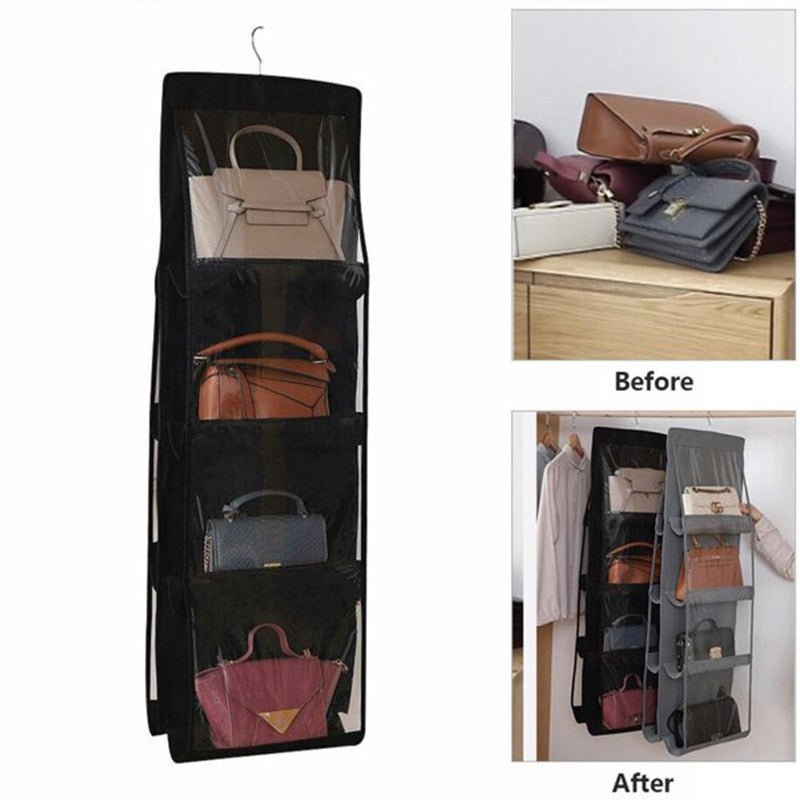Hanging Purse Organizer (8 Compartments) | Mix &amp; Match | Waseeh Pakistan