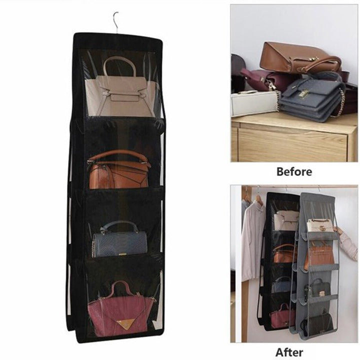 Hanging Purse Organizer (8 Compartments) | Mix &amp; Match | Waseeh Pakistan