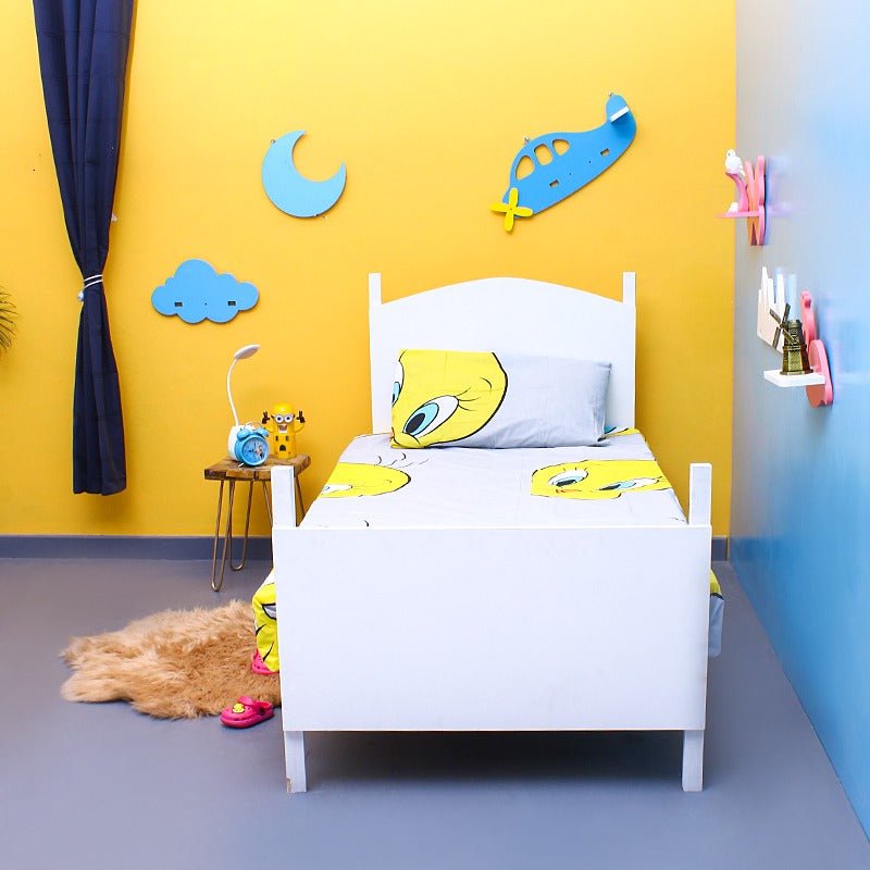 Happy Chick "Facey" Bedsheet | Home Décor | Waseeh Pakistan