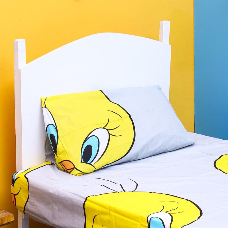 Happy Chick "Facey" Bedsheet | Home Décor | Waseeh Pakistan