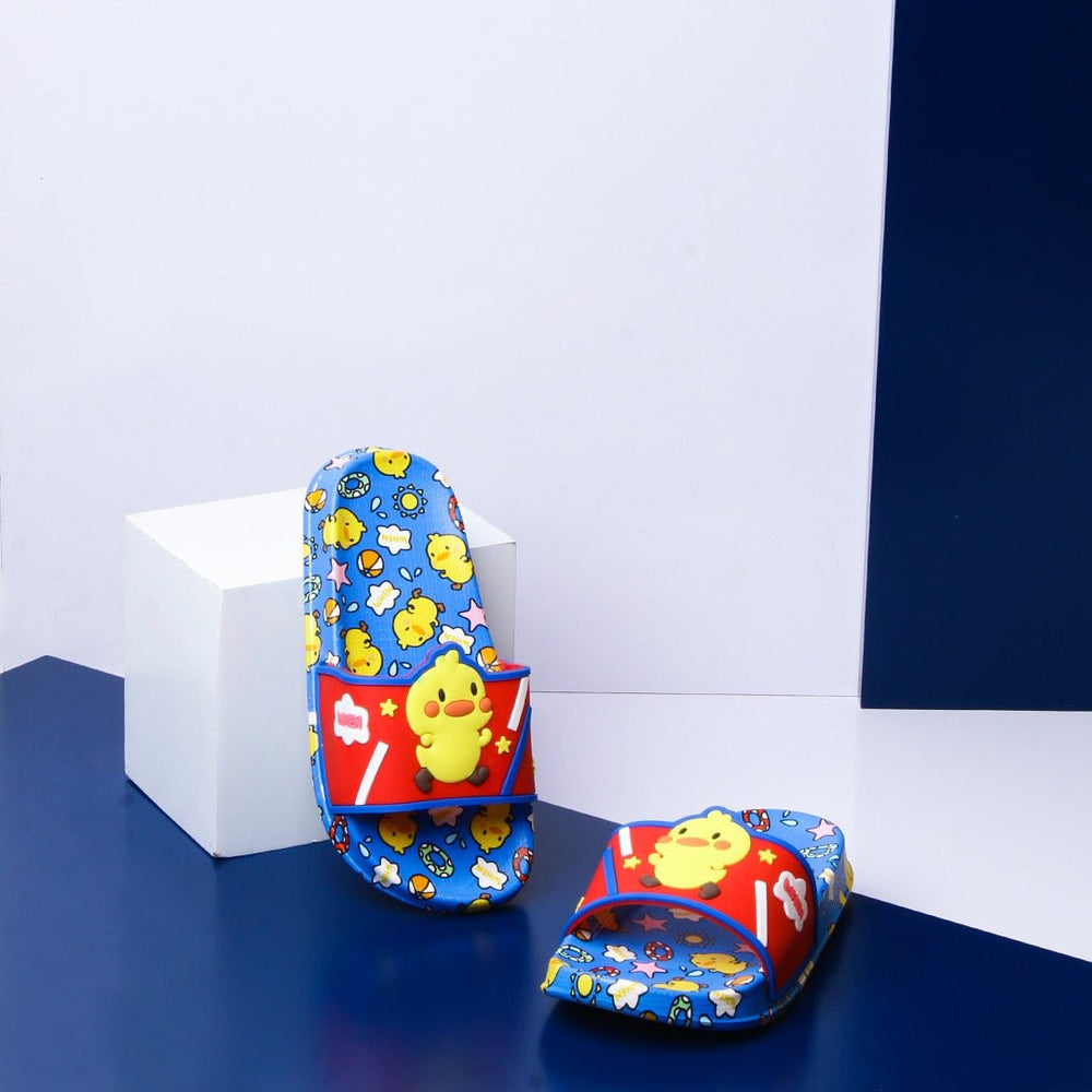 Happy Chicken Kids Slippers (Blue) | Fashion Point | Waseeh Pakistan
