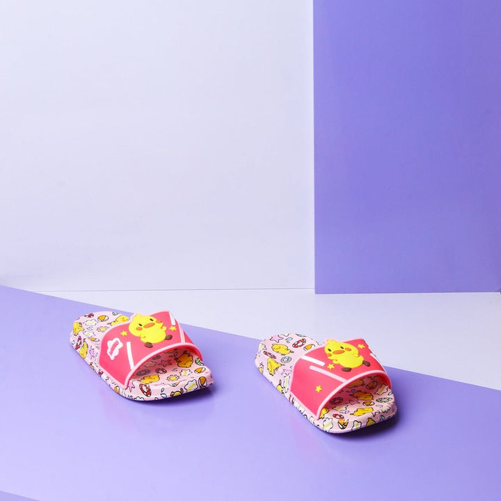 Happy Chicken Kids Slippers (Pink) | Fashion Point | Waseeh Pakistan