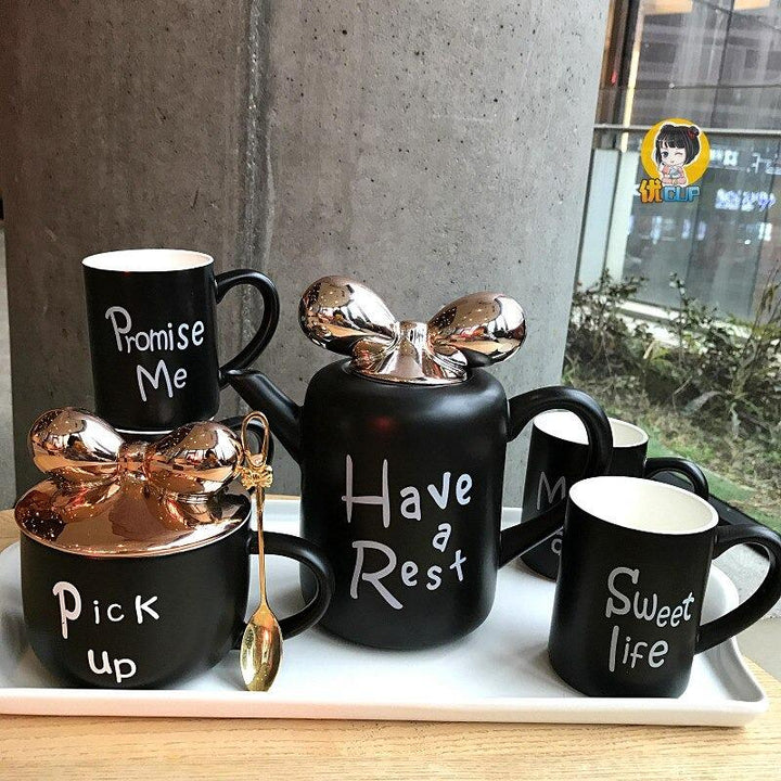 "Have A Rest" Obsolete Cup Set | kitchen item | Waseeh Pakistan