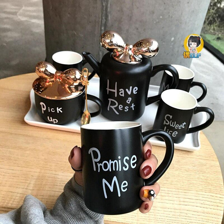 "Have A Rest" Obsolete Cup Set | kitchen item | Waseeh Pakistan
