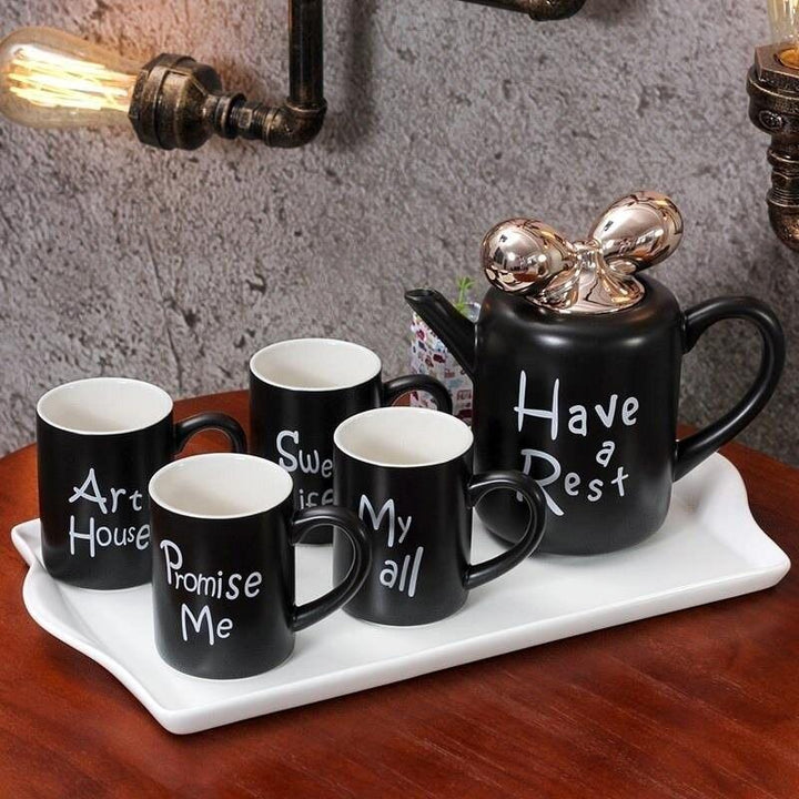 "Have A Rest" Obsolete Cup Set | kitchen item | Waseeh Pakistan