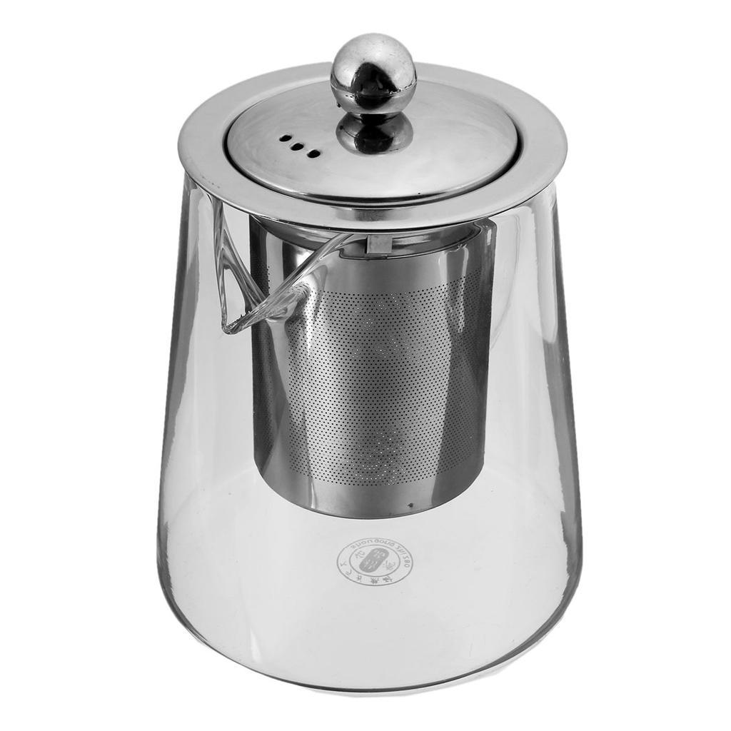 Heat Resistant Glass Teapot (Round Shaped) | kitchen item | Waseeh Pakistan