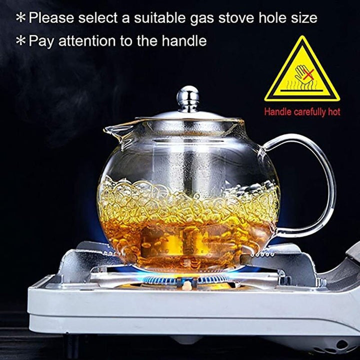 Heat Resistant Tea Kettle (Round Shaped) | kitchen item | Waseeh Pakistan