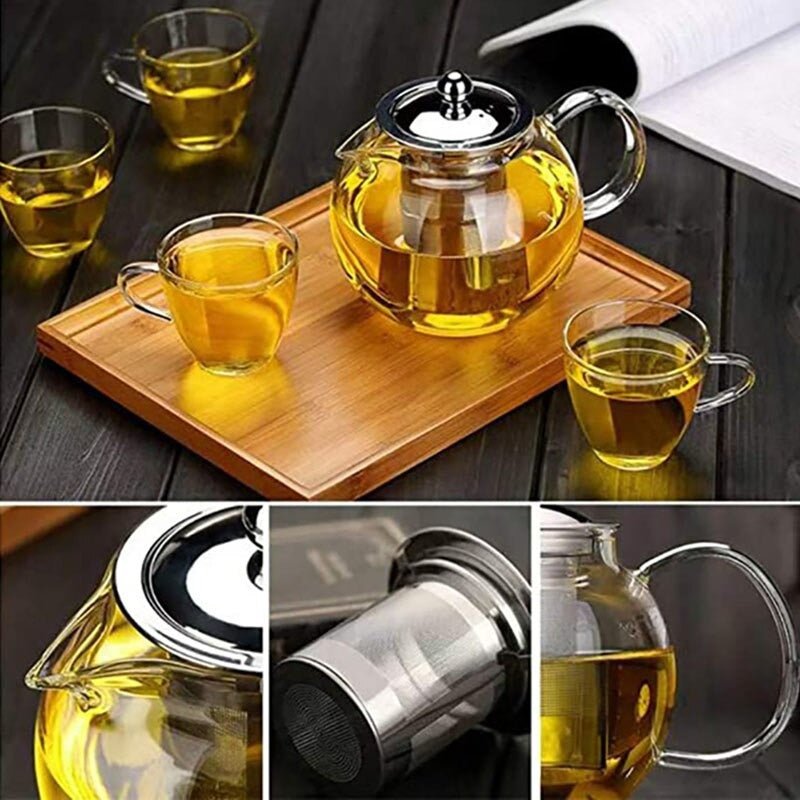 Heat Resistant Tea Kettle (Round Shaped) | kitchen item | Waseeh Pakistan