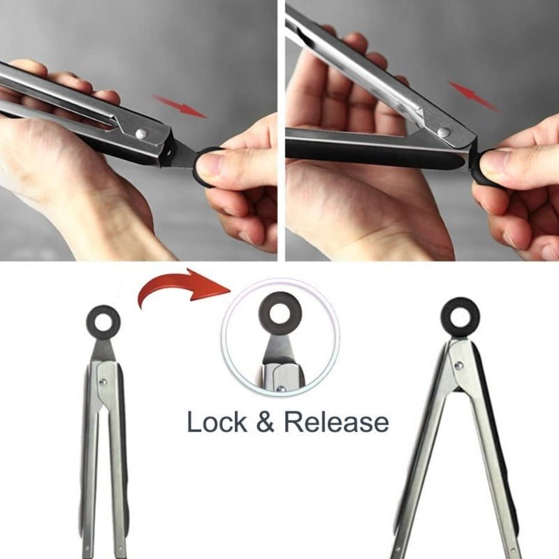 Heat-Resistant Tongs Ultimate Kitchen Companion for Safe and Effortless Cooking | kitchen item | Waseeh Pakistan