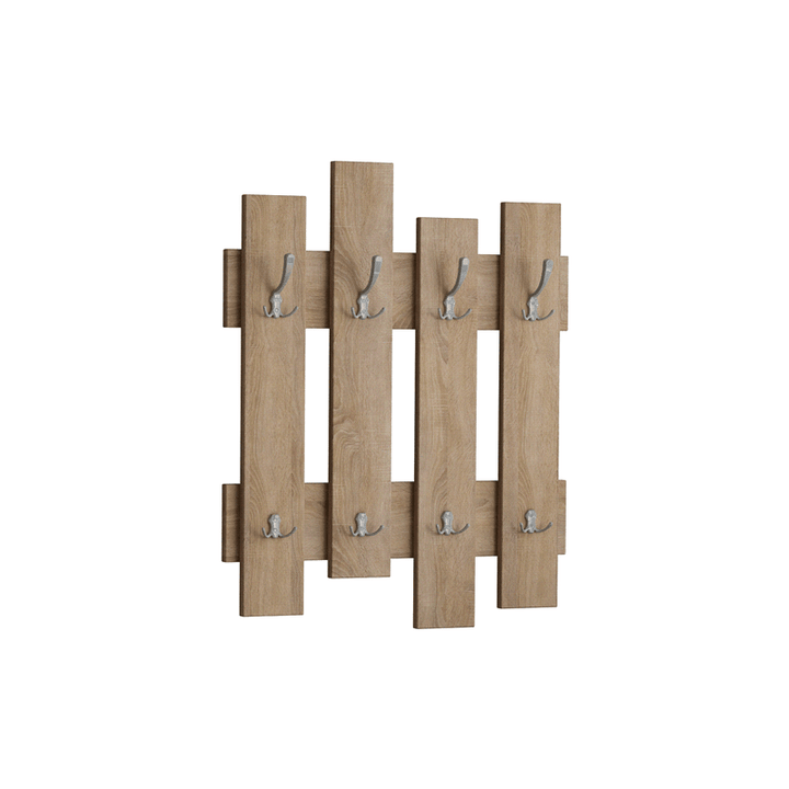 Hechsher Cap Wall Mounted Solid Wood Coat Organizer Rack | Furniture | Waseeh Pakistan