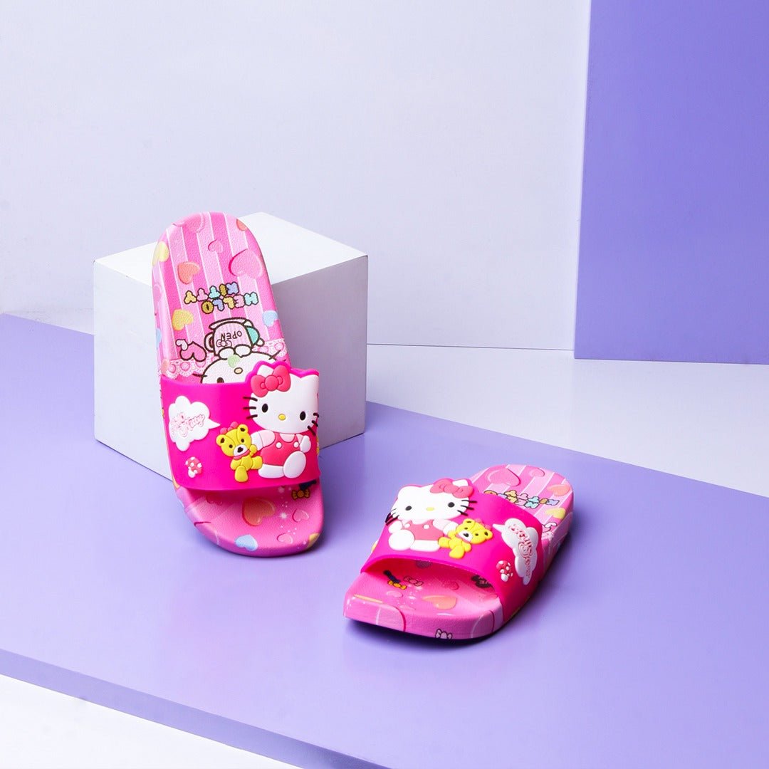 Hello Kitty Kids Slippers (Pink) | Fashion Point | Waseeh Pakistan
