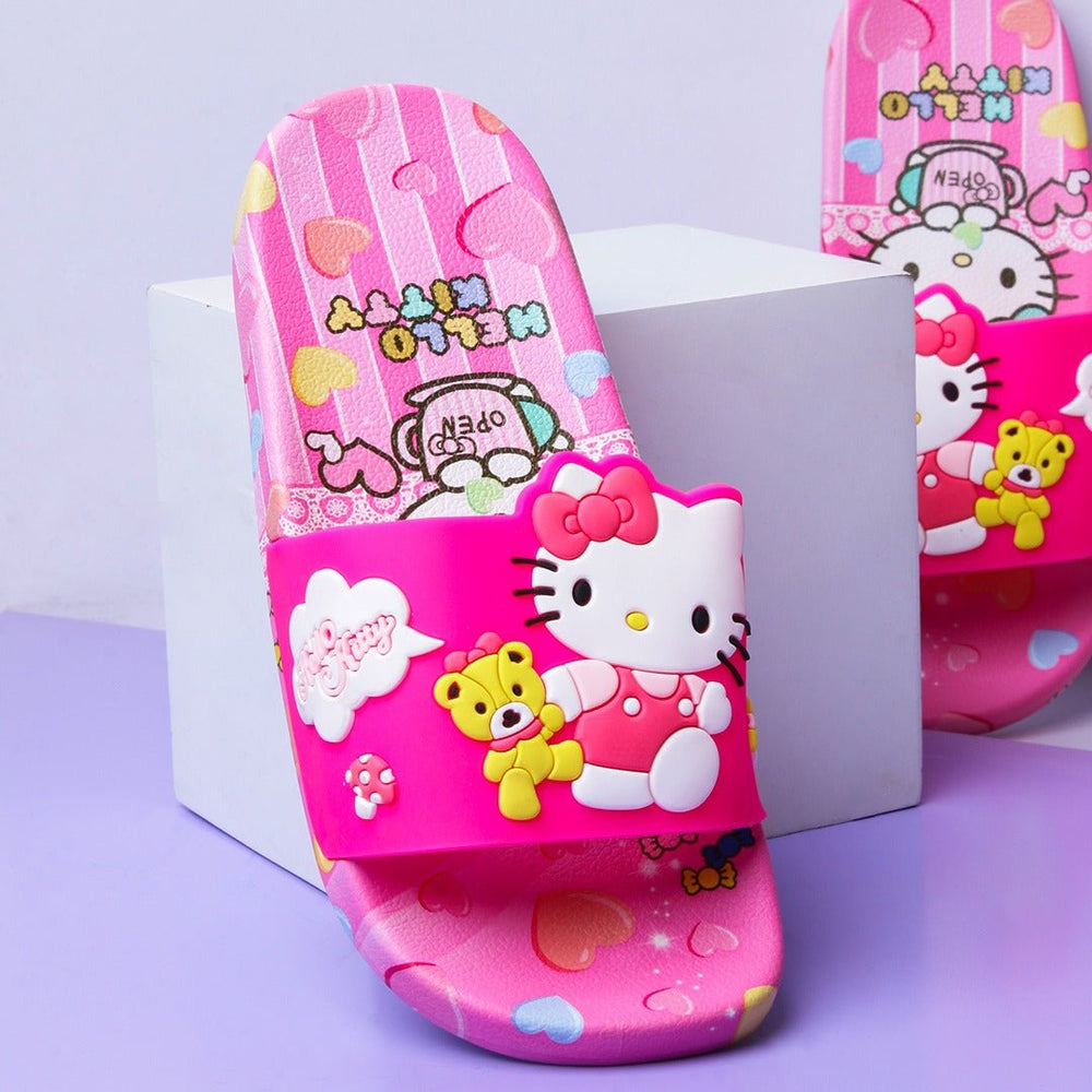 Hello Kitty Kids Slippers (Pink) | Fashion Point | Waseeh Pakistan