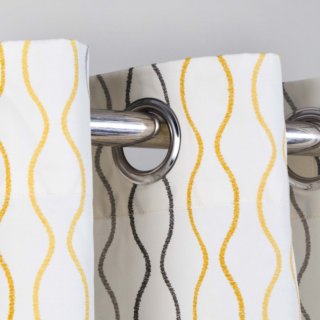 Henny Rand Curtains White - 57 X 98 | Home Décor | Waseeh Pakistan
