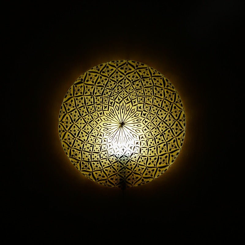 Heritage Painted Wall Lamps (Large) | Home Décor | Waseeh Pakistan