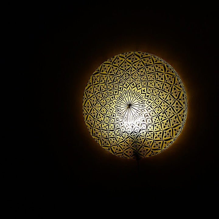 Heritage Painted Wall Lamps (Large) | Home Décor | Waseeh Pakistan