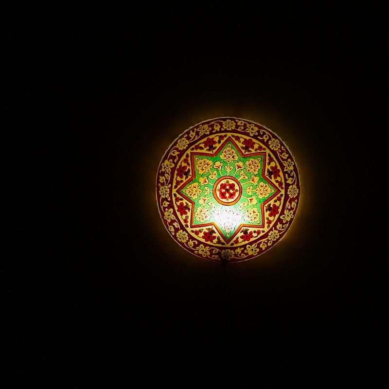 Heritage Painted Wall Lamps (Large) | Home Décor | Waseeh Pakistan
