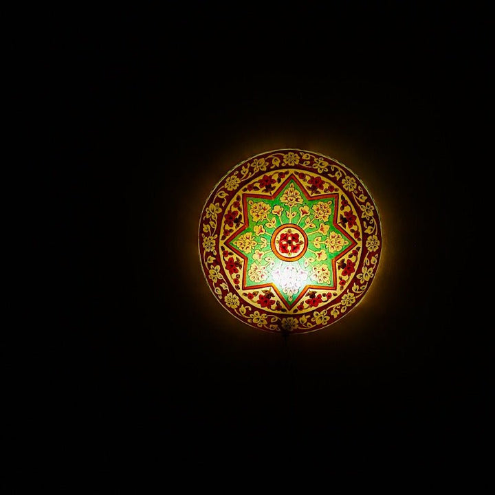 Heritage Painted Wall Lamps (Large) | Home Décor | Waseeh Pakistan