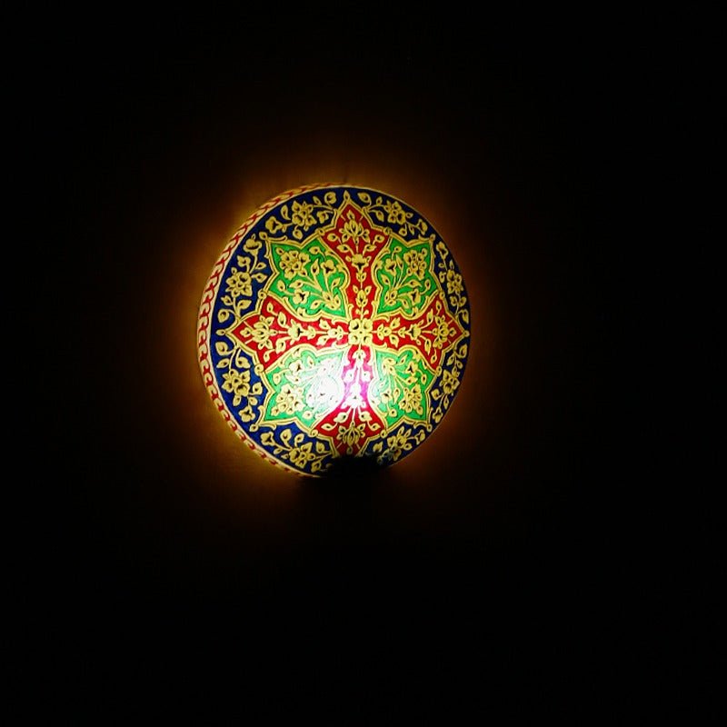 Heritage Painted Wall Lamps (Large) | Home Décor | Waseeh Pakistan