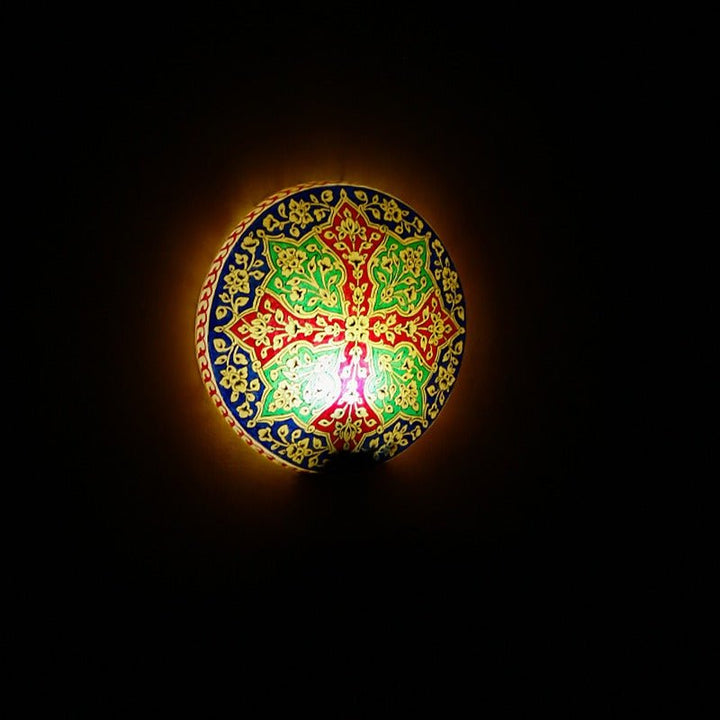 Heritage Painted Wall Lamps (Large) | Home Décor | Waseeh Pakistan
