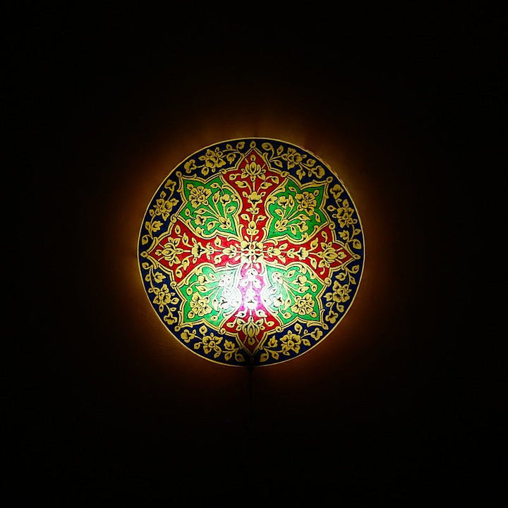 Heritage Painted Wall Lamps (Large) | Home Décor | Waseeh Pakistan